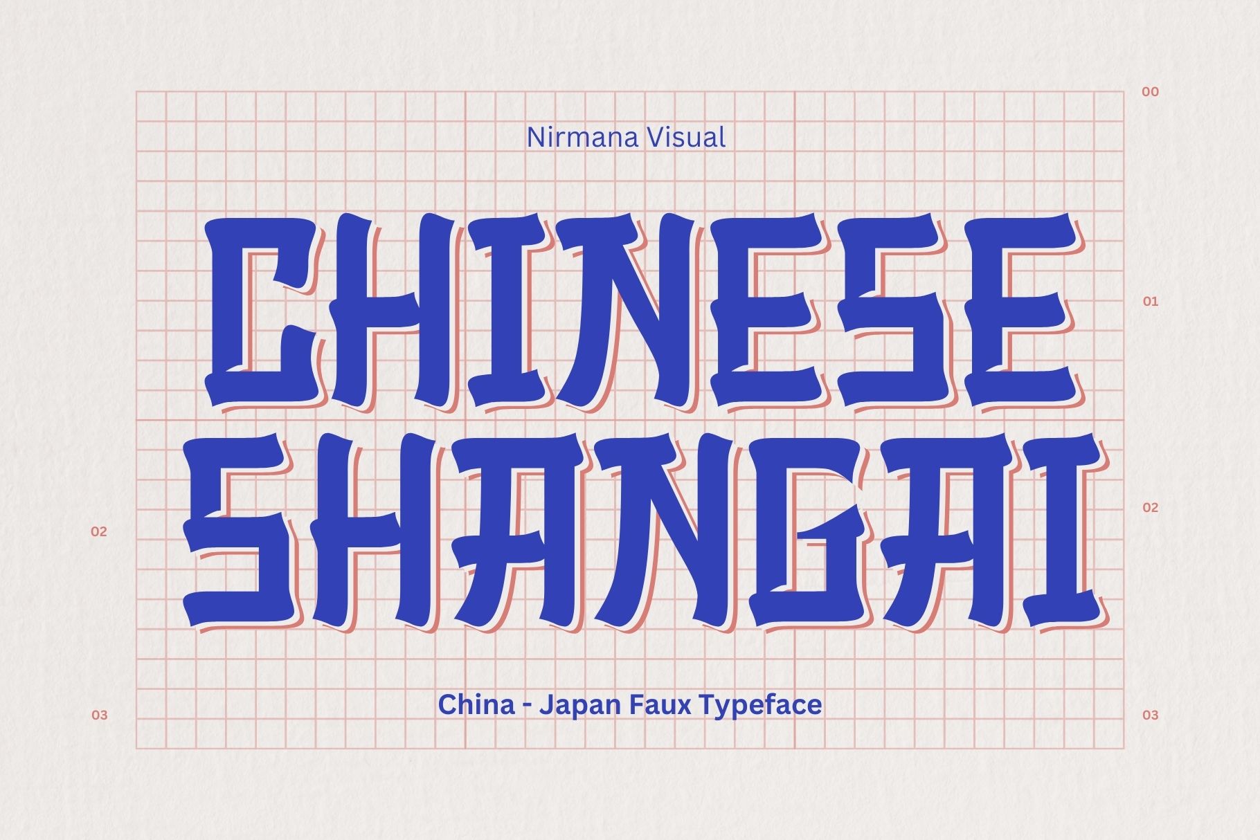 Chinese Shangai - China & Japan Calligraphy