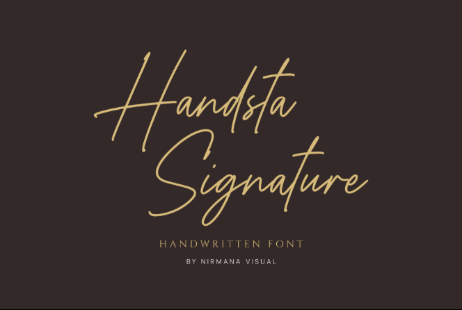 10. Handsta Signature