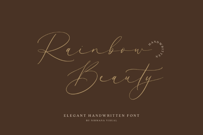 12. Rainbow Beauty