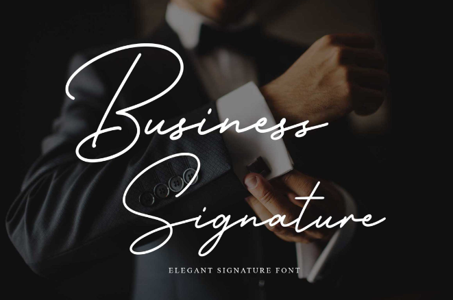 25. Business Signature